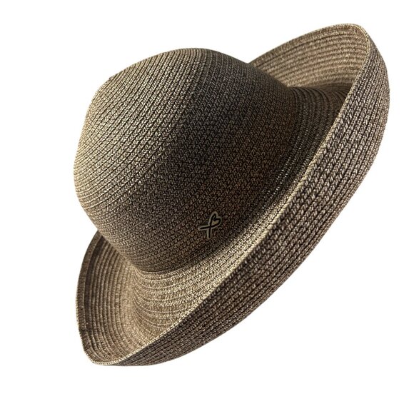 Betmar Hat Roll Up Brim Sun Hat Natural Summer Garden Outdoor Size 28 or 8 7/8 - Picture 4 of 7